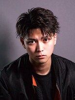 ゴールド 渋谷神南(GOALD)&nbsp;シャドウパーマ　ニュアンスパーマ　センターパート毛流れパーマ
