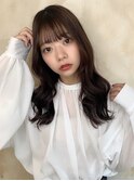 ミルクブラウン/ダークパープル/ナチュラルショート/夏/町田