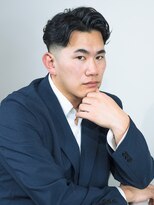 ブロートーキョーバーバーショップ 神田店(Bro Tokyo BARBERSHOP)&nbsp;大人パーマビジネススタイル