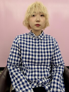 キジ(KIJI) 酸性ブリーチパーマ/ブリーチ履歴3回