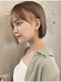 切りっぱなしボブぱっつんボブ前下がりボブぱつっとボブ大人ボブ
