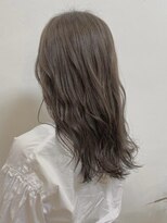 穀雨(Kokuu)&nbsp;大人シアーベージュミニウルフボブミディアムレイヤー