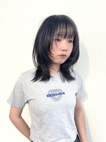 ポピイズ(POPPIES)&nbsp;ミディアムレイヤー／フェイスレイヤー/ハッシュカット