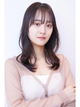 ハバナ 天神(HAVANA) 20代30代ミディアム顔周りレイヤーカット髪質改善トリートメント