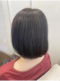 ハナヘナ ナチュラル 肩上ボブ