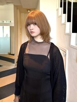 ラパンセノアール(LA PENSEE NOIR)&nbsp;orange beige × bob layer