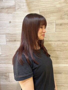 モリオ フロム ロンドン サッポロファクトリー店(morio FROM LONDON) morio 骨格矯正カット 暖色カラー 札幌レイヤー