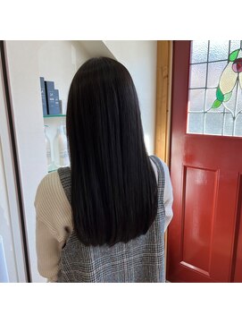 キングスベリー(Hair Relaxation King's Berry) 暗めカラー髪質改善×透け感カラー10.30