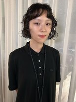 トリッカ 銀座(tricca)&nbsp;ボブ/顔周りレイヤー/ニュアンスパーマ/ナチュラルパーマ