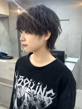 ヴェイン 渋谷(vain) ミディアムウルフ 中性ウルフ