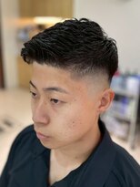 men's barber Trust〈理容室行徳店〉【メンズ バーバー トラスト】&nbsp;濡れパン/緩パン　フェード・スキンフェード［行徳/市川］