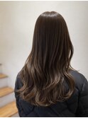 動きがほしい方◎レイヤーカット×柔らかベージュ【水素カラー】