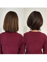 メロウ(me'lou)&nbsp;《me’lou》ボブ×レイヤー20代30代40代50代