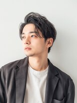 サングース(Sungoose)&nbsp;MEN’S HAIR 、刈上げセンターパート 、リバースセンターパート