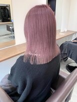 バランス 原宿 表参道(balance)&nbsp;ピンクベージュ×レイヤーカット