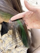 スタイルクリエイター 牛久店(Style Creator) イヤリングカラー グリーン