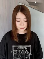 ルトワ(Lutowa)&nbsp;ダークパープル/ナチュラルショート/夏のヘアアレンジ/東広島