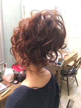 ヘアメイクアンドセットサロン リッコ(Hair make&set salon Ricco) Ricco ポニーテールアレンジ