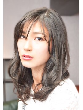 ヘアーメイク トレコローリ(hair make trecolori) 【trecolori 津田沼】大人可愛いダークグレージュ
