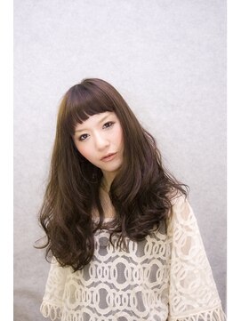 前髪短め大人ロング L025774684 アガタヘアー Agata Hair のヘア