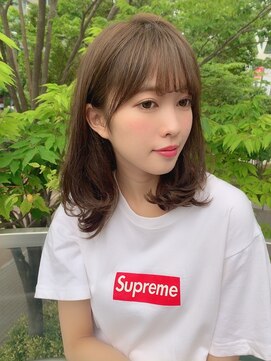 ユーフォリア 新宿通り(Euphoria) 【Euphoria】20代30代40代◎小顔前髪×毛先パーマベージュ新宿☆