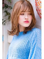 シエナ 渋谷(Siena)&nbsp;siena　オレンジベージュｘきりっぱミディ