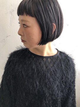 リベッタ(Ribetta) ワンレンボブ＋ダークアッシュ