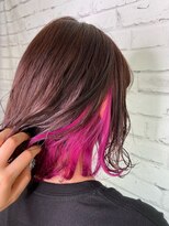 アパルトメント ジェシカ(l'appartement de Jessica)&nbsp;チェリーブラウン×ピンクインナーカラー