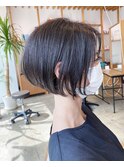 ショートボブ 耳かけボブ ミニボブ