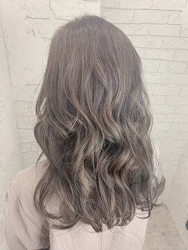 アジールヘア 所沢プロペ通り店(agir hair) 透明感抜群大人グレージュ