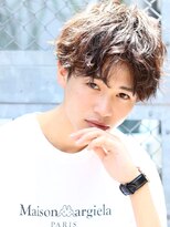 ネイビー(NAVY)&nbsp;ほつれるウェーブ！ライトスパイラルマッシュ