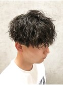 縦落ちツイストスパイラルパーマ