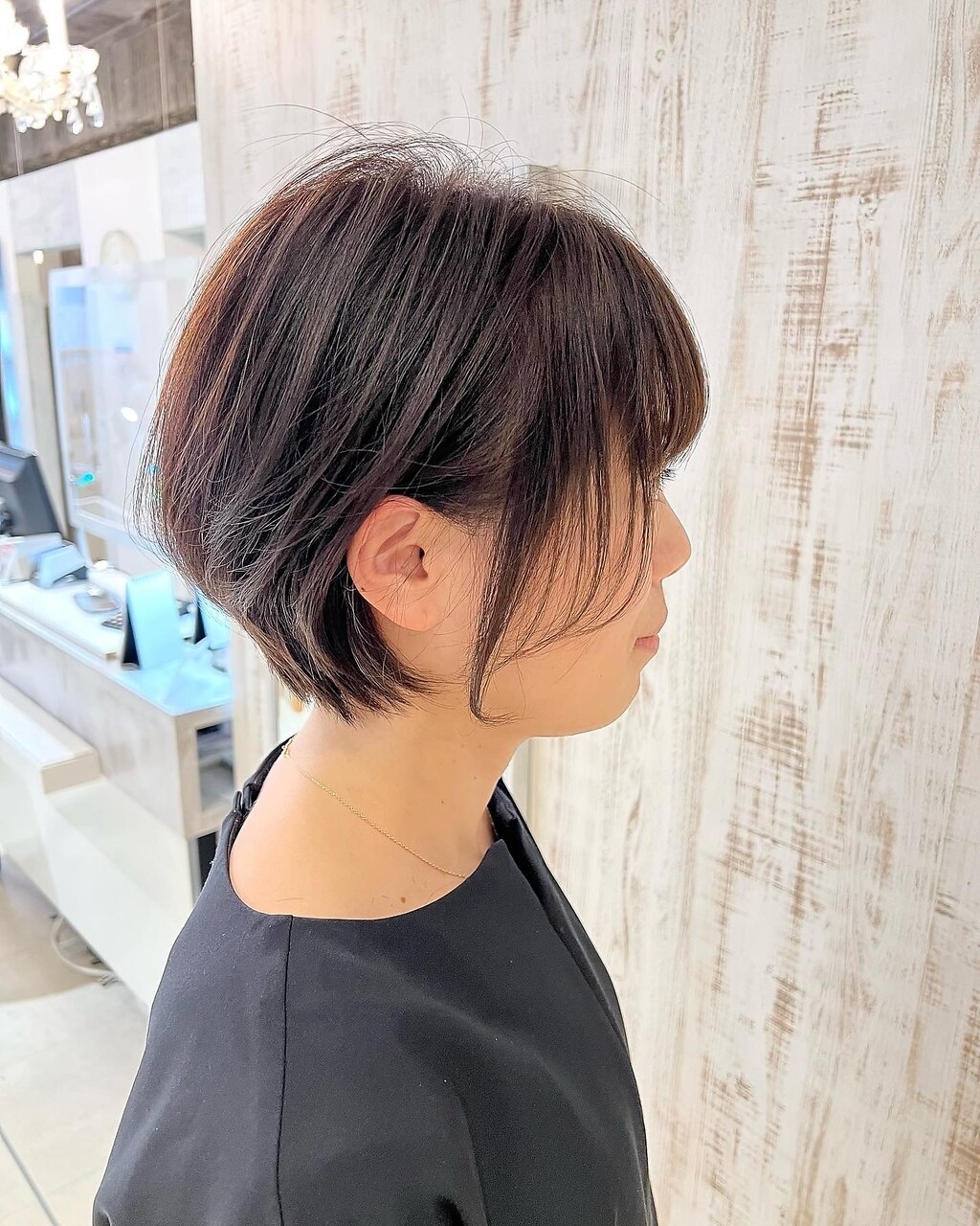 【人気NO.1】　艶カラー + カット + 4STEPトリートメント☆20%off　￥14520  