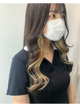 プラグ バイ ネオリーブ(plug by neolive) イヤリングカラー　インナーカラー　Ｊ