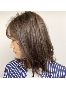 ラフヘアー(LaF) セミディ×イルミナカラー