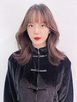 アイティーバイアルバム 下北沢店(IT by ALBUM)&nbsp;ワンホンヘアミディアムロング_外ハネボブ_29127