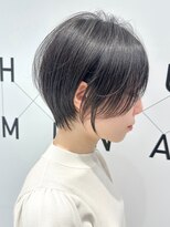 ハルキミナト ジャパン ヨコハマ(HARUKI MINATO japan YOKOHAMA)&nbsp;透け感レイヤーショート20代30代40代50代