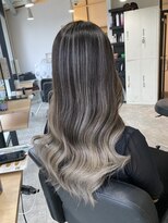 ラフ 難波店(LAFF)&nbsp;#黒髪#ボブルフ#ネビージュ#小顔#ワンレン