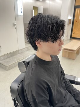 ロンド ローガン 名駅(Lond LOGAN) パーマ職人Ryu指名大人の色気ツイストスパイラルパーマメンズ