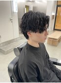 パーマ職人Ryu指名大人の色気ツイストスパイラルパーマメンズ
