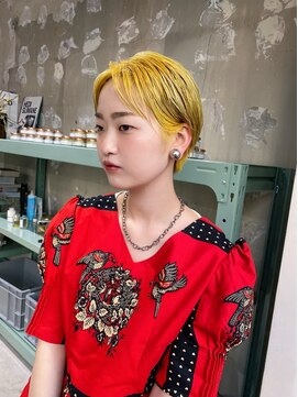 リム(LIM) ハイトーンイエローショート【神崎】