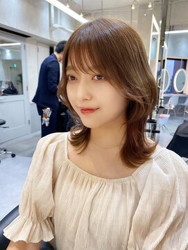 ハローバイシー 仙台(Hello by Sea) くびれレイヤー/韓国レイヤーカット/ボブ/前髪カット［仙台］