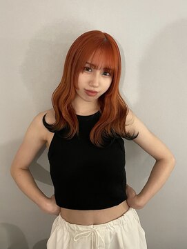 アルカナ 明治神宮前原宿(ARCANA) キツネカラー/オレンジカラー/裾カラー/エンドカラー