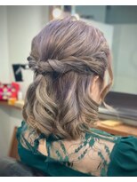 ニシンザ(NISHINZA)&nbsp;ハーフアップ