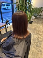 ヘアデザイン プティパ(Hair Design petit-pas) ボルドーカラー