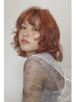 リーホリエ(Lee Horie) オレンジカラー×ブラウンローライト【MOMOKA】