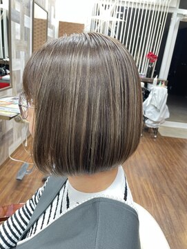 ヘアーピース(Hair Peace) ハイライトボブ