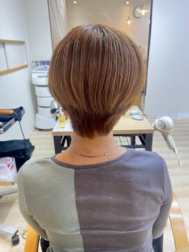 モリオ フロム ロンドン 成増店 【morio成増/一戸】大人かっこいいハンサムショート