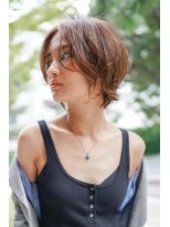 ギークス(GEEKS)&nbsp;【GEEKS渋谷】大人ショートボブ/20代30代/ヌーディーベージュ/冬