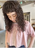 スパイラルパーマハードパーマ前髪パーマミディアムパーマ